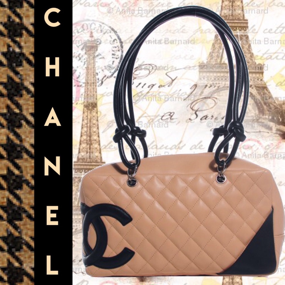 🎉🎉3XHP 8/10/16 8/19/ 9/28/17🎉🎉CHANEL leather - Picture 1 of 4